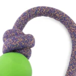 Beco ball with rope groen Small 30cm